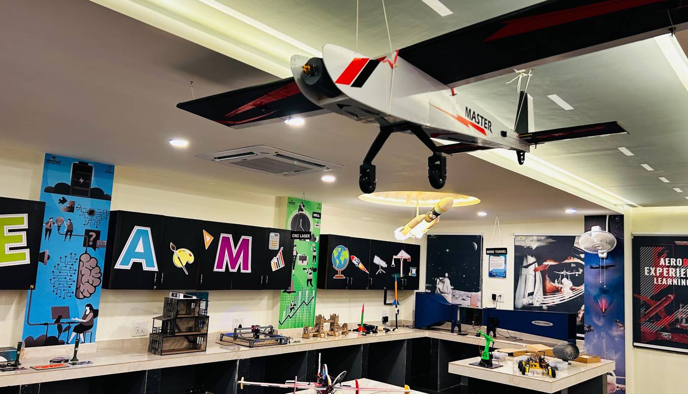 Composite Skill Lab at an AeroBay partner school